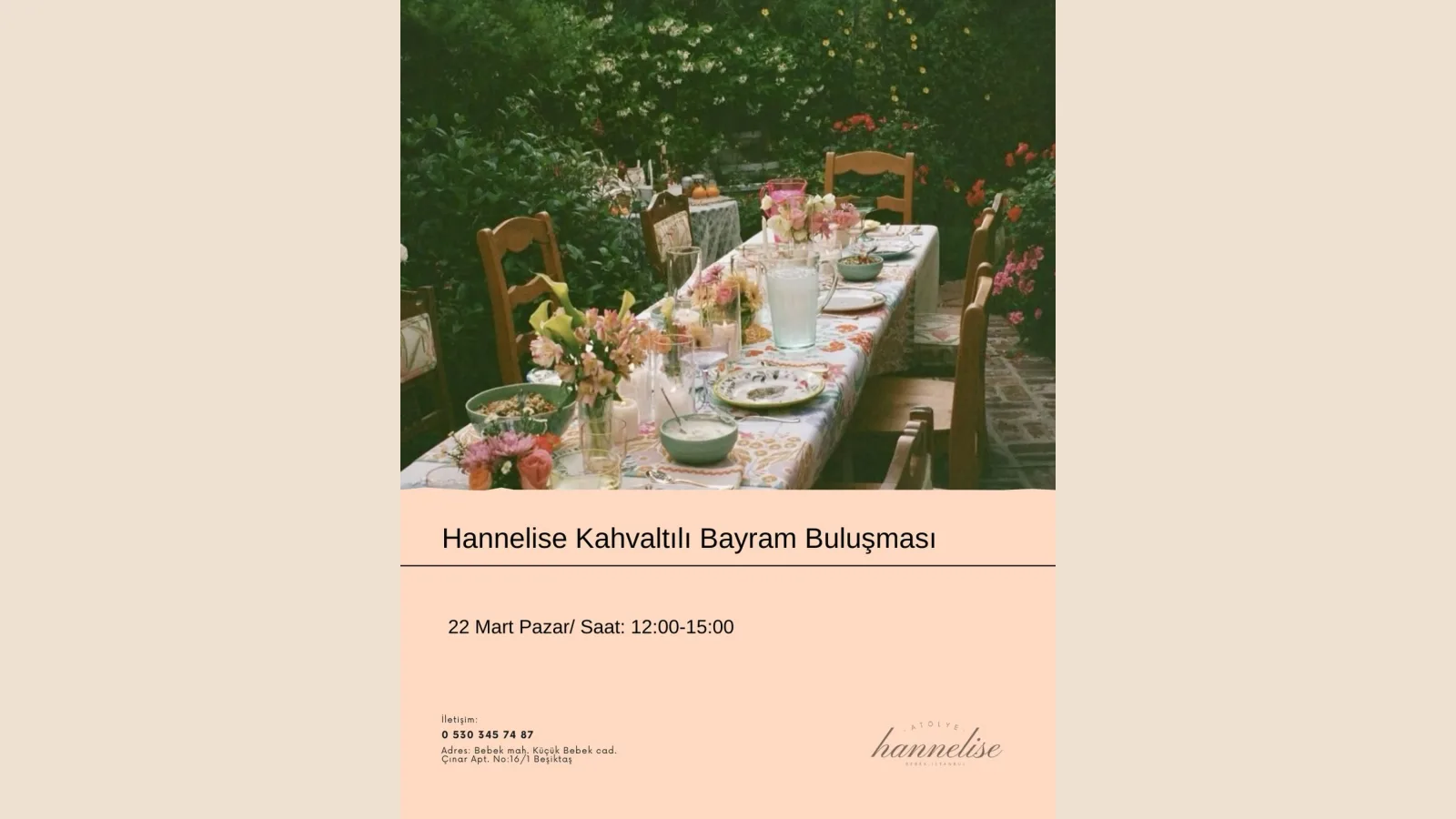 Hannelise Kahvaltılı Bayram Buluşması