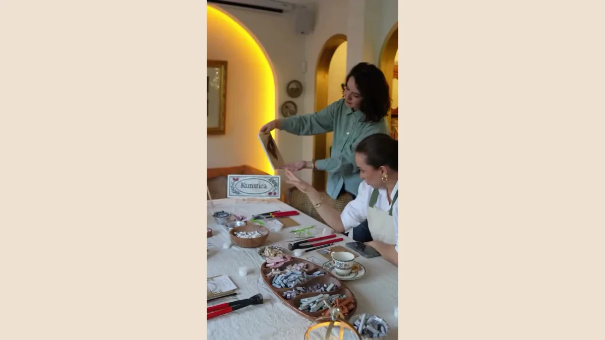 Kunstica ile Antik Mozaik Atölyesi etkinliğinden video