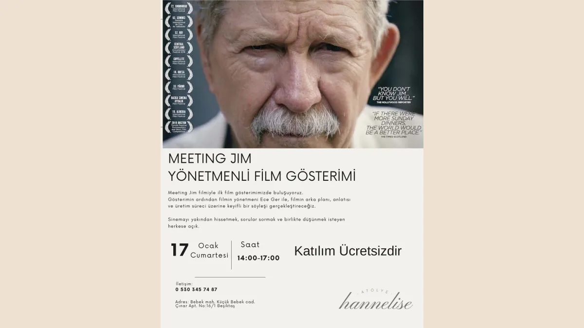 Meeting Jim: Yönetmenli Film Gösterimi