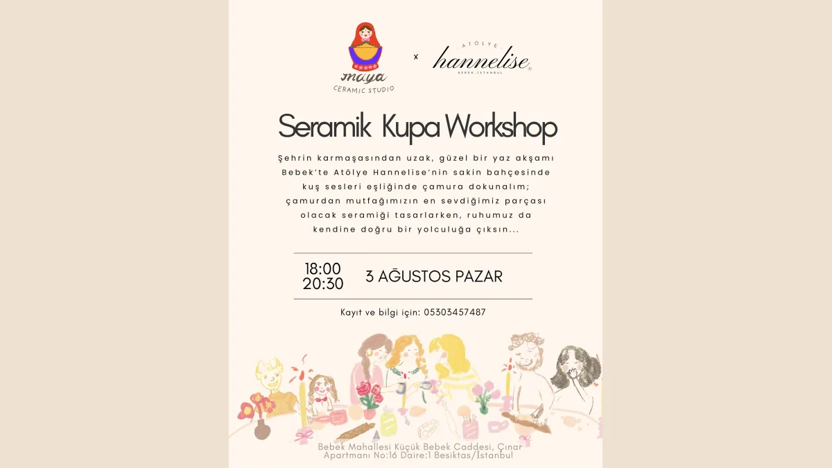 Seramik Kupa Workshop
