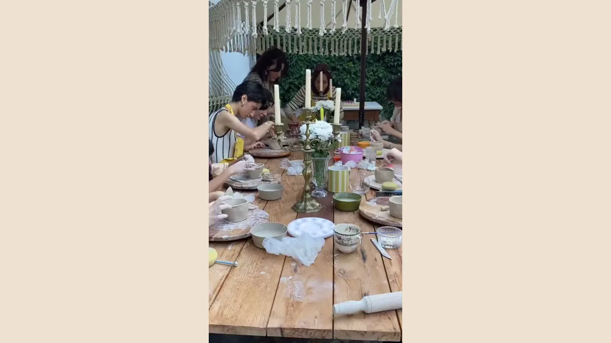 Seramik Kupa Workshop etkinliğinden video