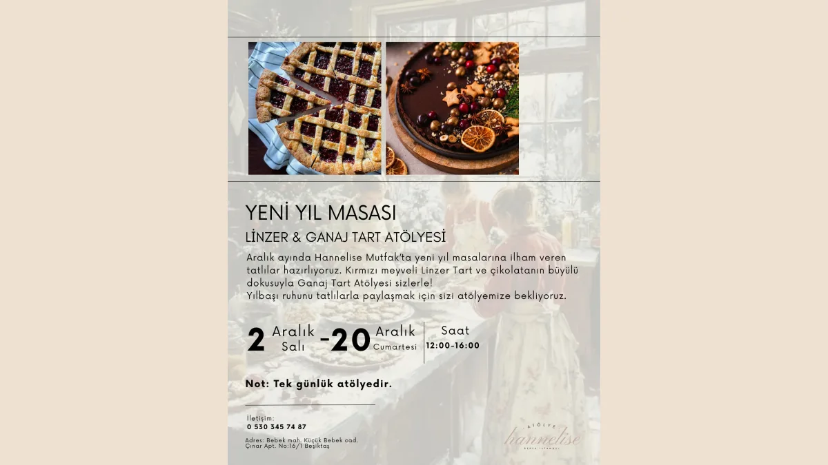 Linzer & Ganaj Tart Atölyesi