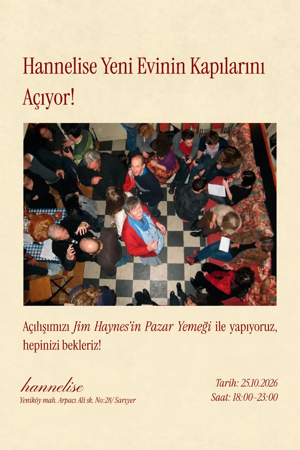 Hannelise Açılış Yemeği