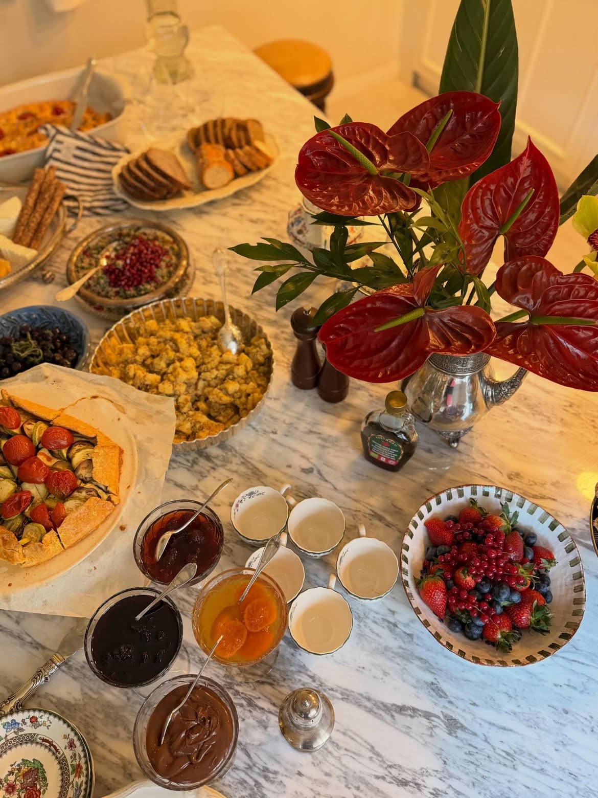 Hannelise mutfak hazırlığı